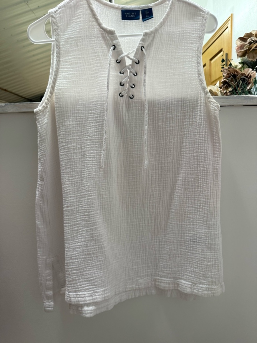 White Cotton Top